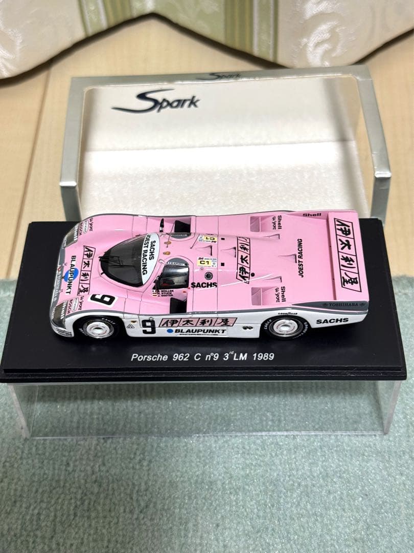 スパーク 1/43 ポルシェ 962C #9 LM 1989 伊太利屋