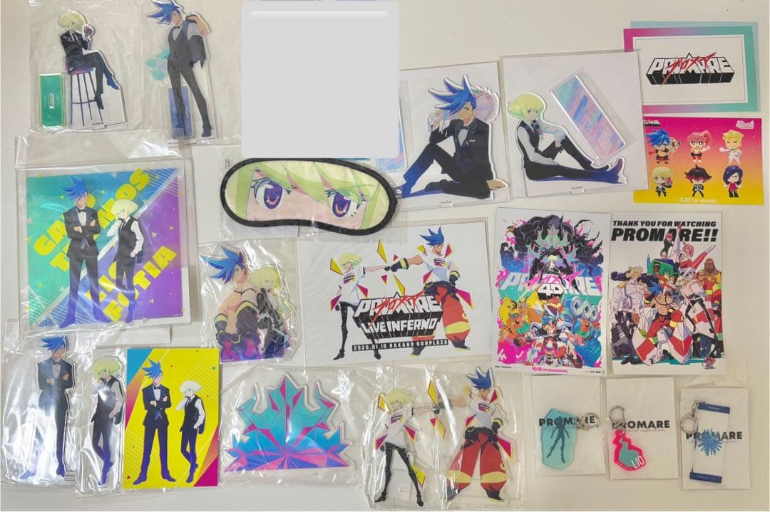 プロメア　アクリルスタンド　ぬいぐるみ　グッズまとめ　ガロ　リオ　TRIGGER