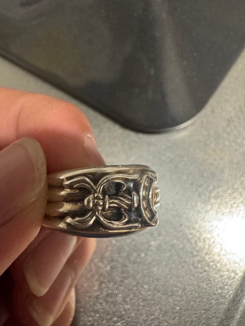 アクセサリー Chrome Hearts Dagger Ring \"Silver\"