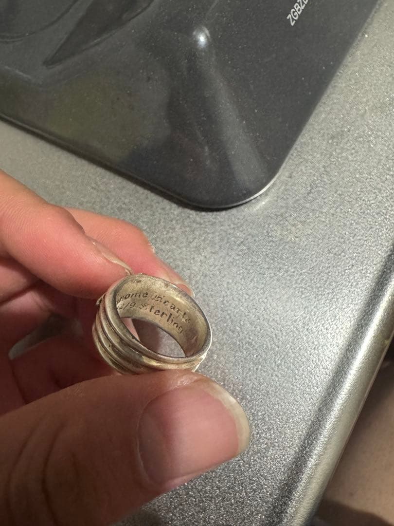 アクセサリー Chrome Hearts Dagger Ring \"Silver\"