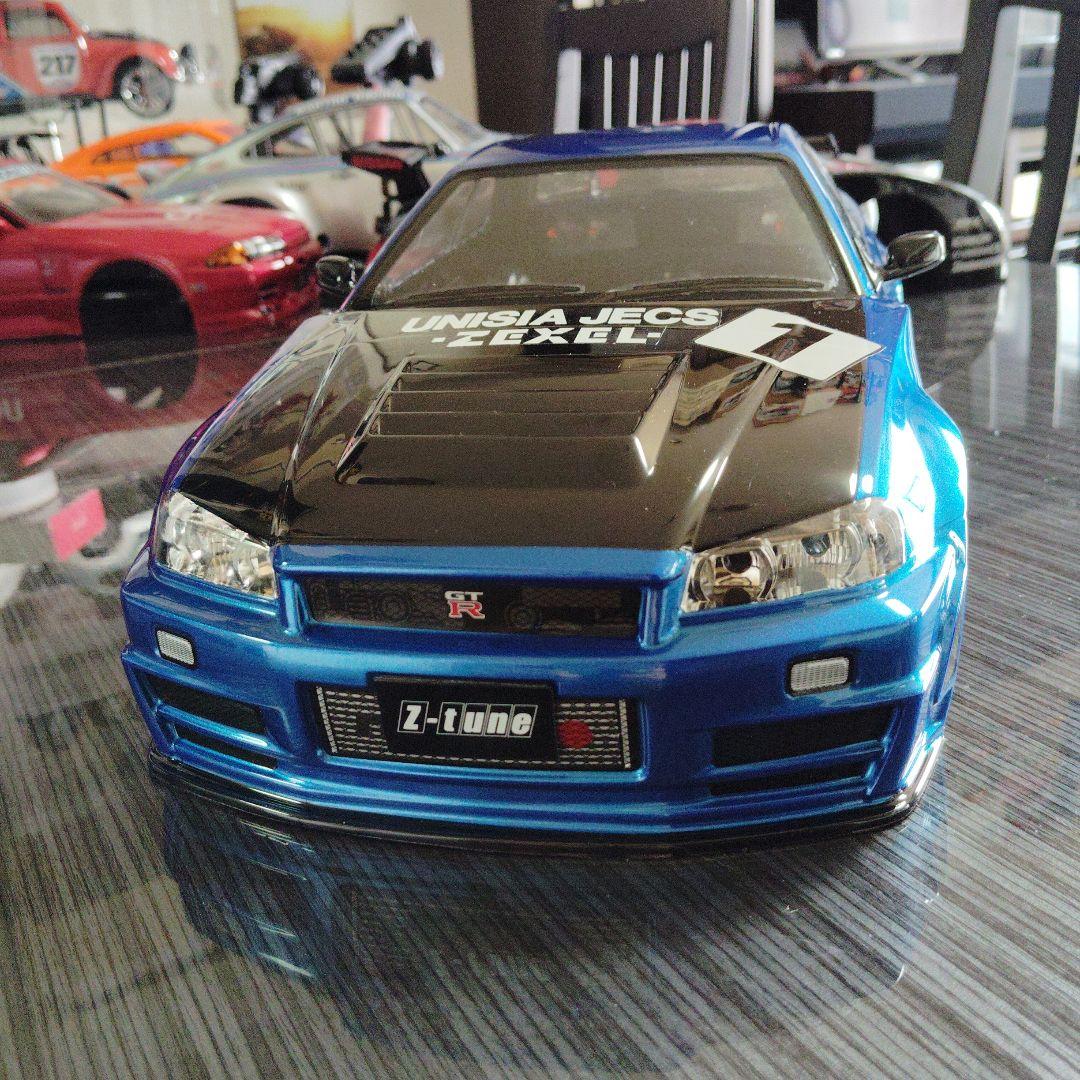 タミヤ 1/10 R 34 GTR Z チューン スペアボディセット