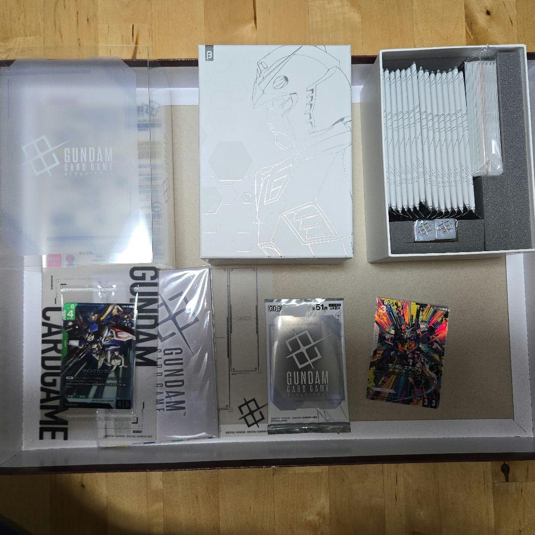 開封済　ガンダムカードゲーム　リミテッドBOX ver.β　パラ　エアリアル
