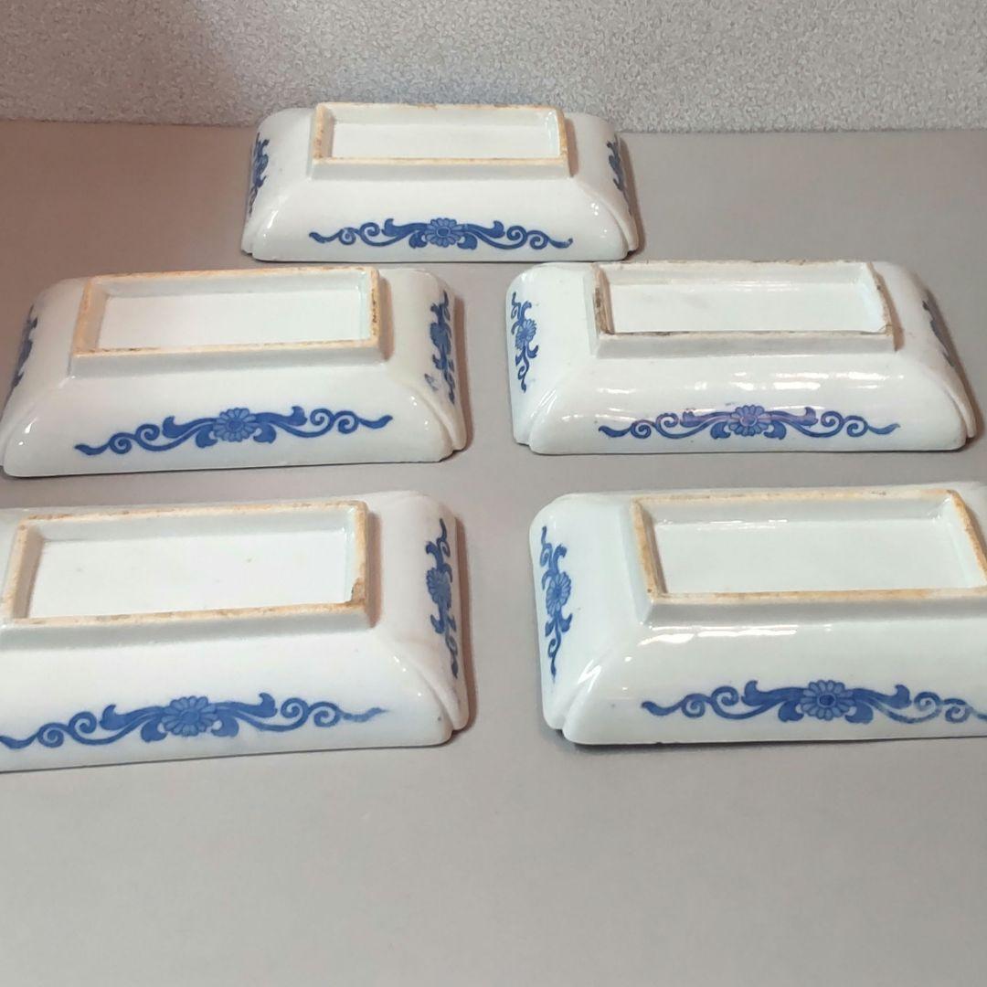 (75*Z342*2)陶芸 古伊万里小皿 食器 角皿 有田焼 骨董