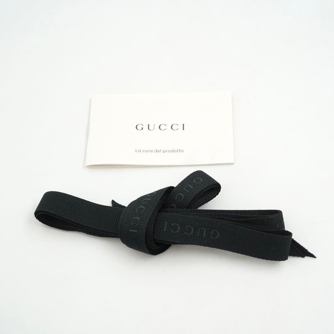 ✨未使用展示品・箱付き✨　GUCCI ミニ財布　シェリーライン　二つ折り　シマ