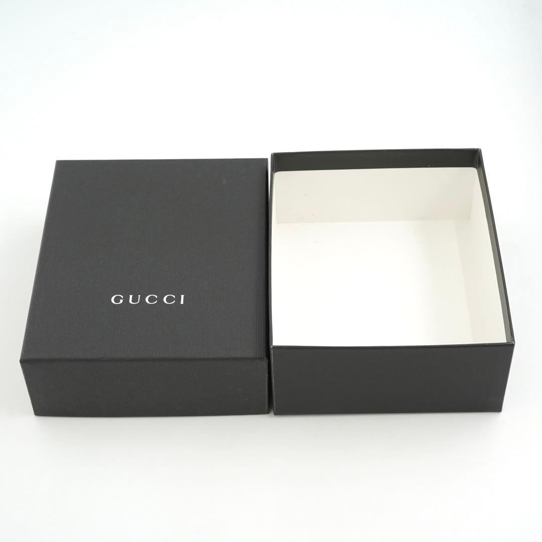 ✨未使用展示品・箱付き✨　GUCCI ミニ財布　シェリーライン　二つ折り　シマ
