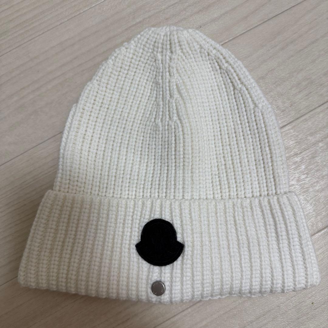未使用☆正規品　MONCLER モンクレール　ニット帽　ビーニー