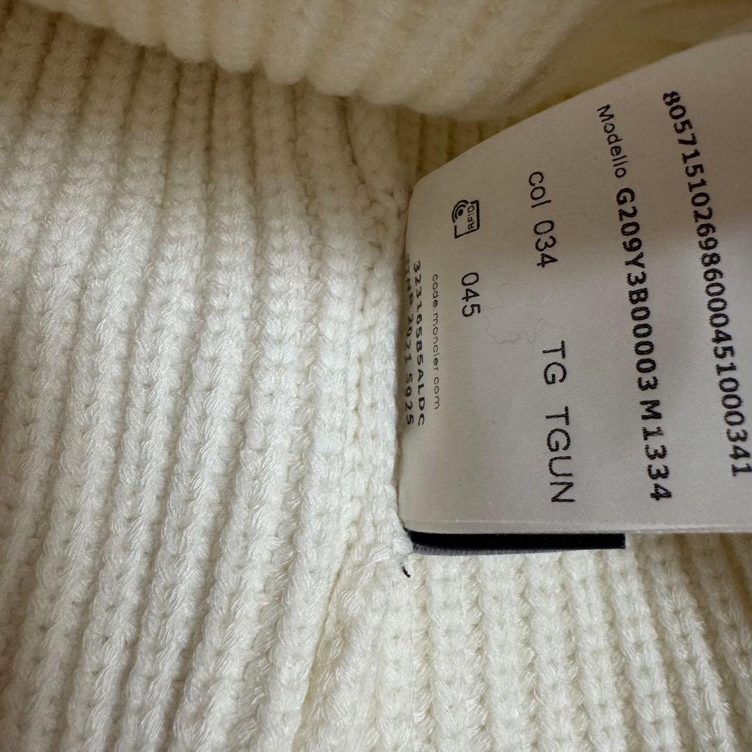 未使用☆正規品　MONCLER モンクレール　ニット帽　ビーニー