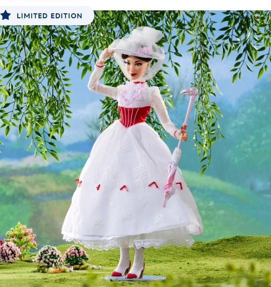 【日本未発売】 メリーポピンズ 60周年 限定ドール 世界限定4,670体
