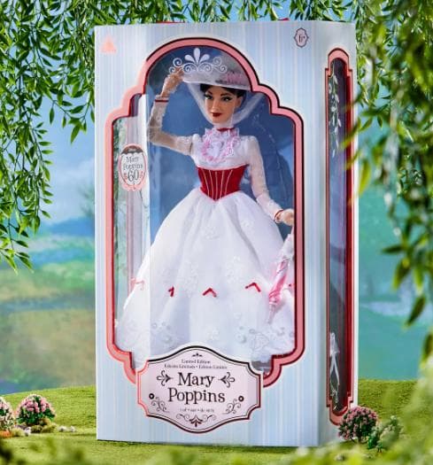 【日本未発売】 メリーポピンズ 60周年 限定ドール 世界限定4,670体