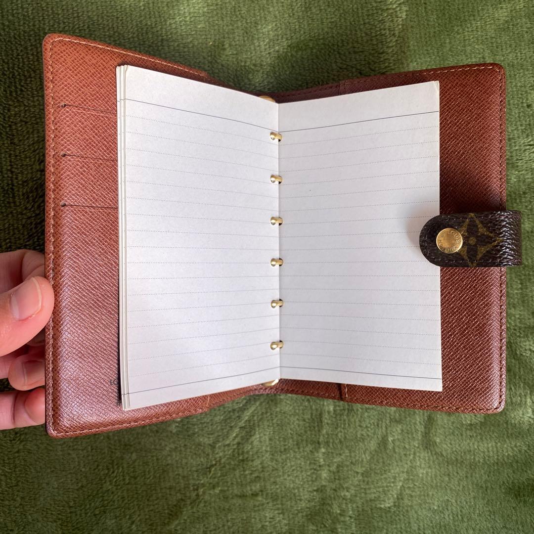 ルイヴィトン 手帳カバー モノグラム アジェンダPM R20005