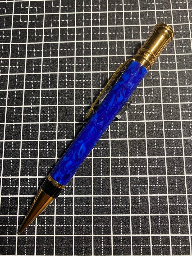 PARKER Duofold Lapis-Blue MP 芯径0.7mm