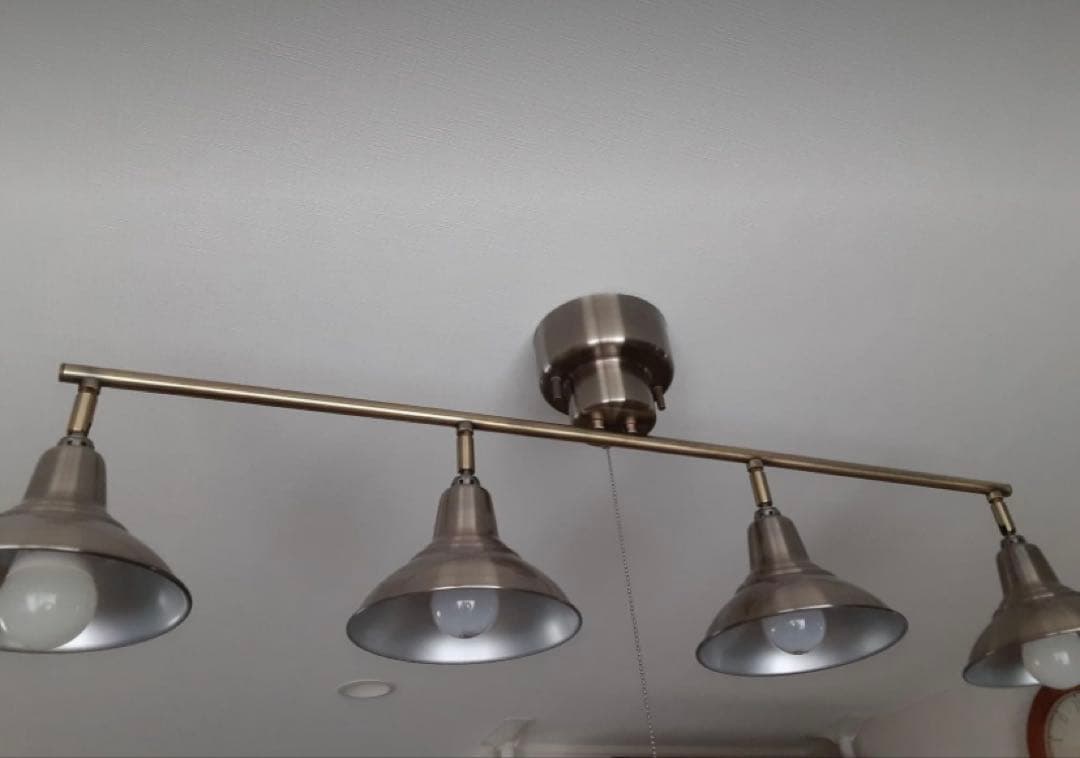 Ampoule シーリングライト レトロ 4灯 照明 おしゃれ 8畳