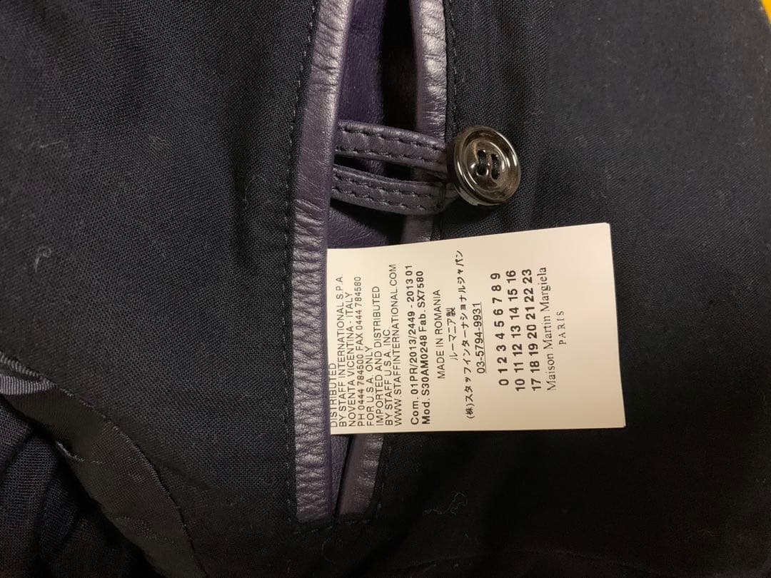 ハの字ライダース 5zip lethr 13ss 牛革 カーフレザー