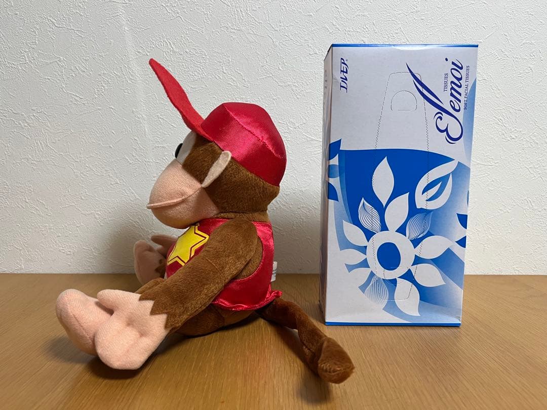 スーパードンキーコング2 ディディーコング ぬいぐるみ 美品