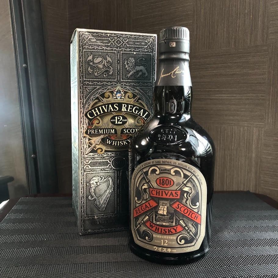 CHIVAS REGAL シーバスリーガル12年 200周年記念復刻ラベル