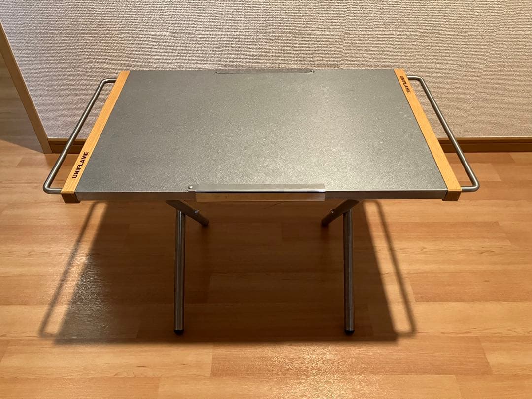 ユニフレーム 焚き火テーブルカスタムサイドバー レッグラック・収納袋付き