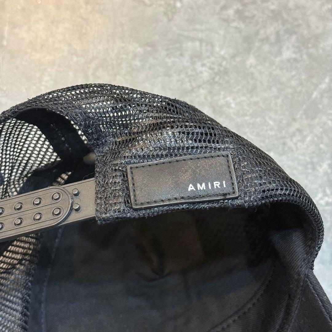 ゆ*ま様 【300円オークション】AMIRI MA TRUCKER HAT CA