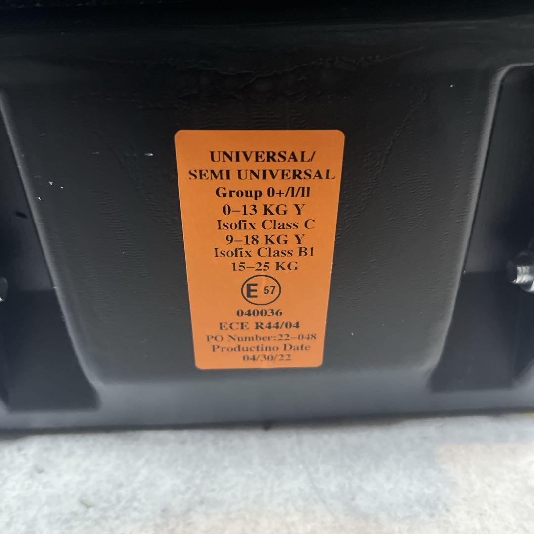 【美品】日本育児　ノセッテロング ISOFIX 回転式チャイルドシート新生児〜