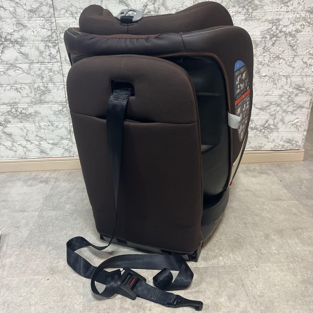【美品】日本育児　ノセッテロング ISOFIX 回転式チャイルドシート新生児〜