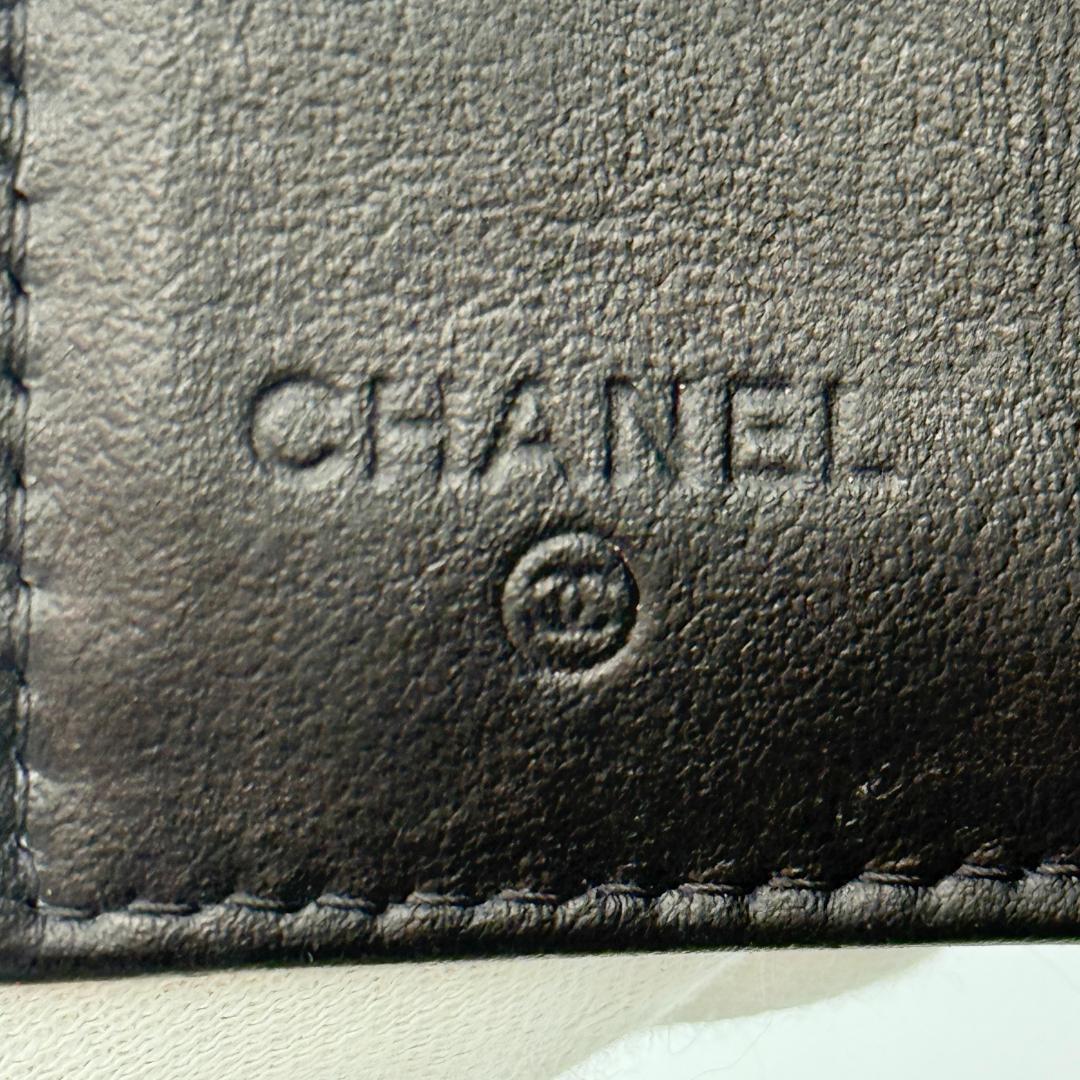 CHANEL シャネル マトラッセ スモールウォレット 三つ折り財布