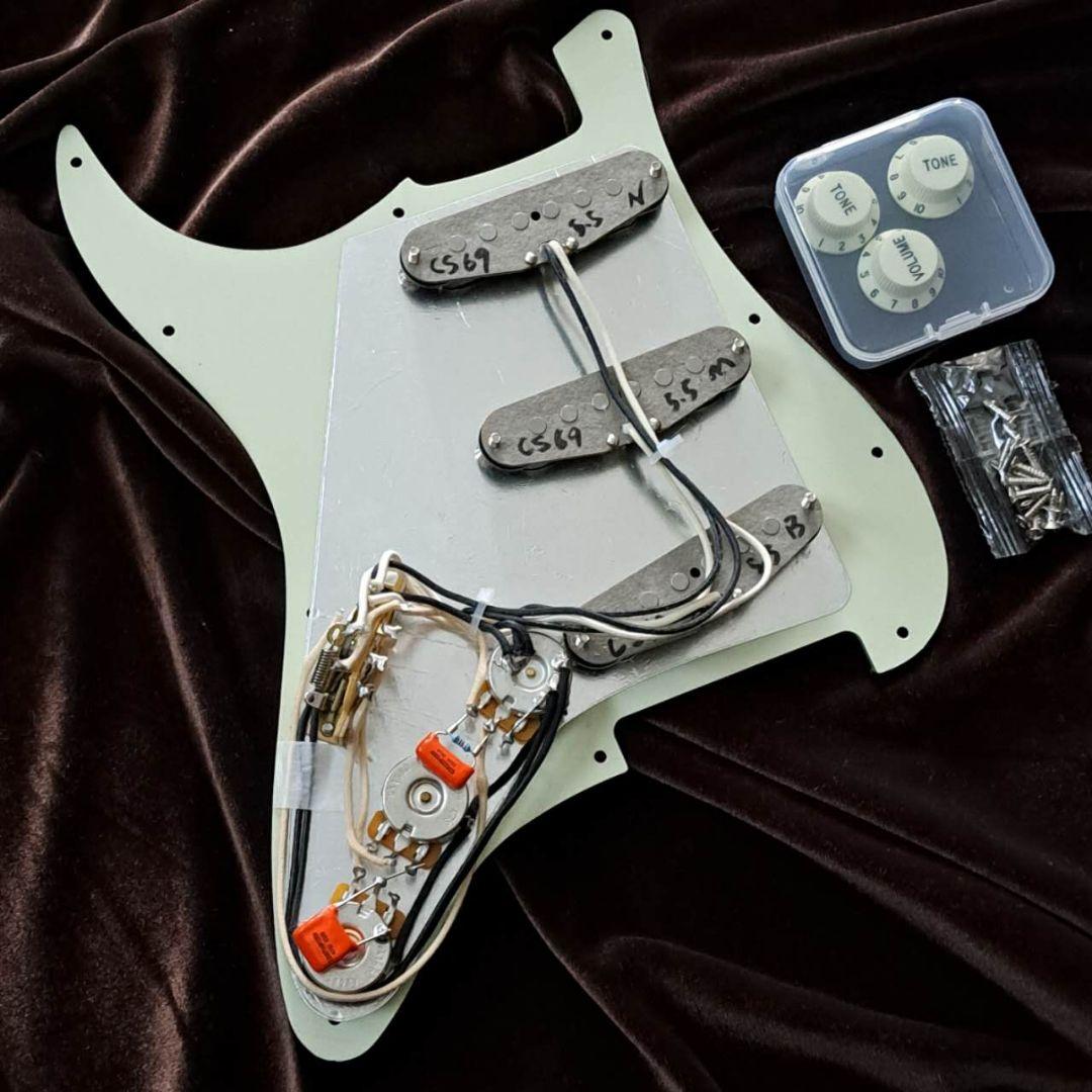 ストラトSSSアセンブリ　CS69復刻　高品質　Profesional