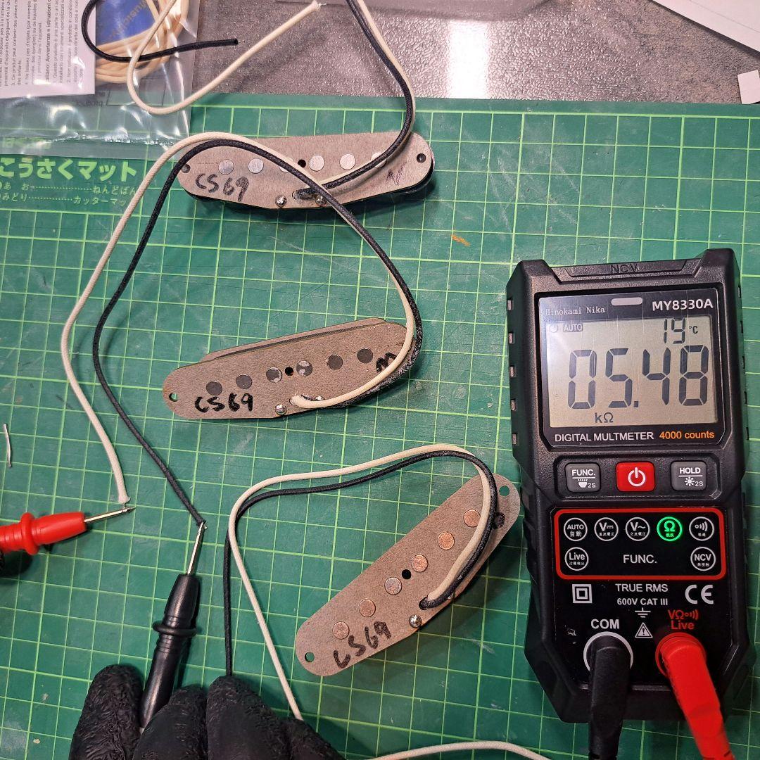 ストラトSSSアセンブリ　CS69復刻　高品質　Profesional