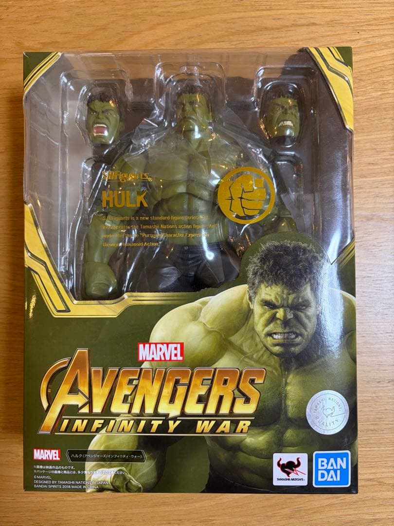 s.h.figuarts ハルク　インフィニティウォー　IW