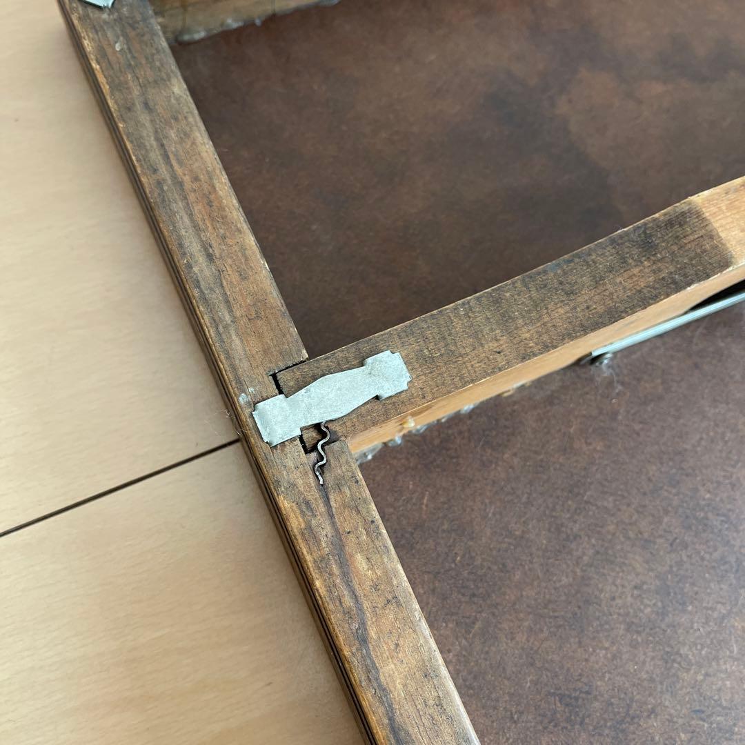 blackヴィンテージ　アメリカ　USA 木製　折りたたみ　テーブル