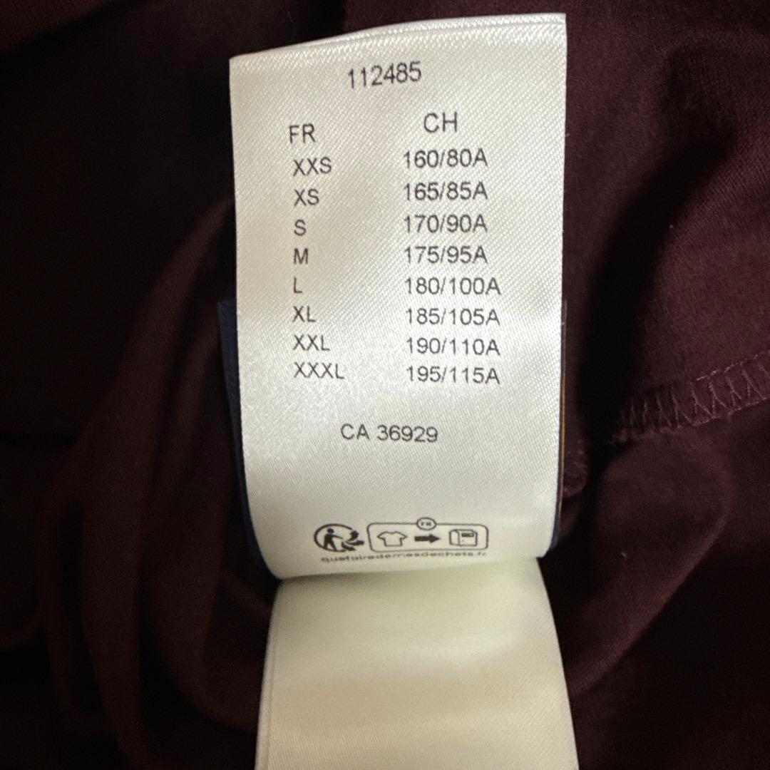 ルイヴィトンLUIS VUITTON レリーフTシャツ（XL）ワインレッド