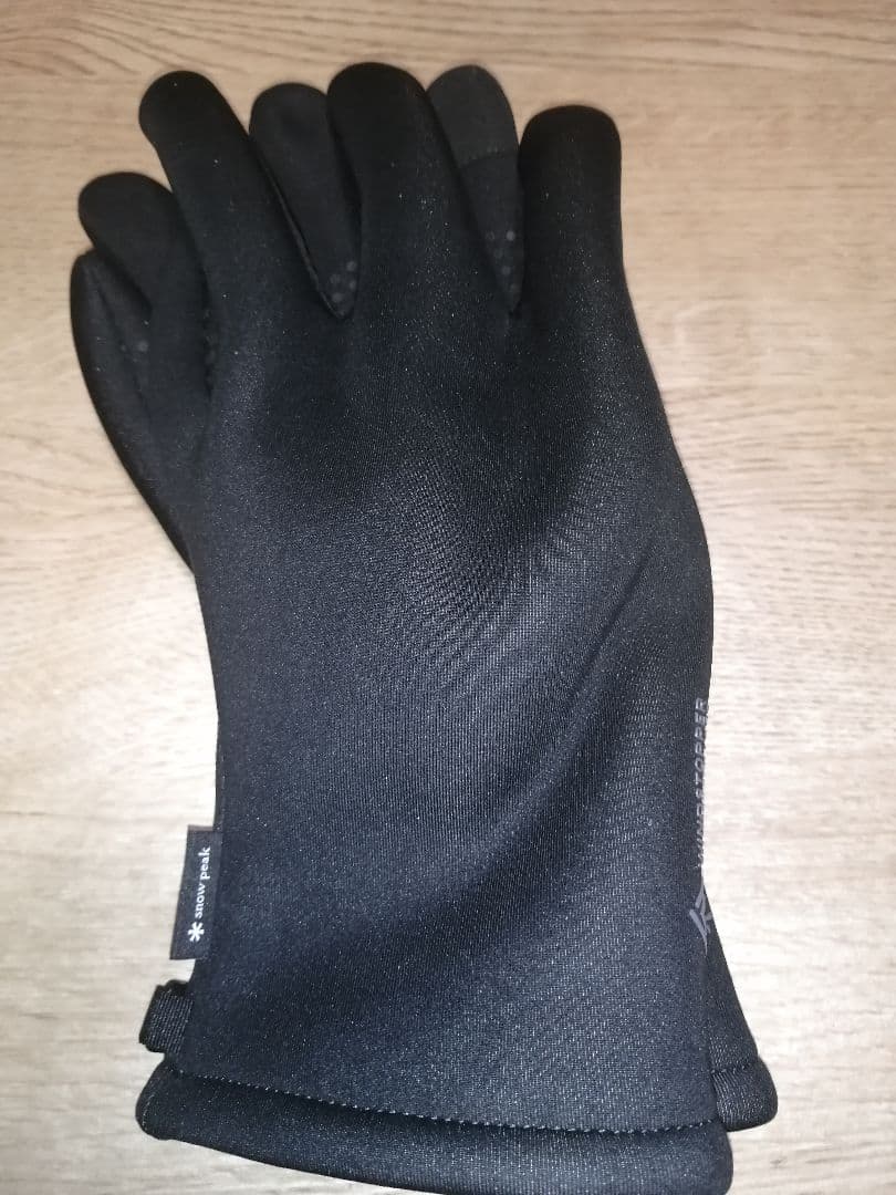 小物  peak GORE WINDSTOPPER Gloves Black