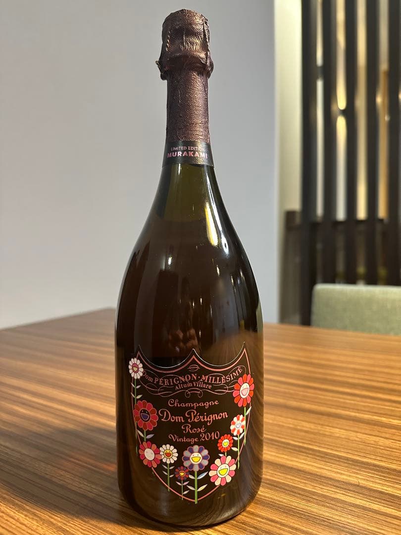 新品　Dom Pérignon ロゼ 2010 限定　村上隆　ドンペリ　希少　①