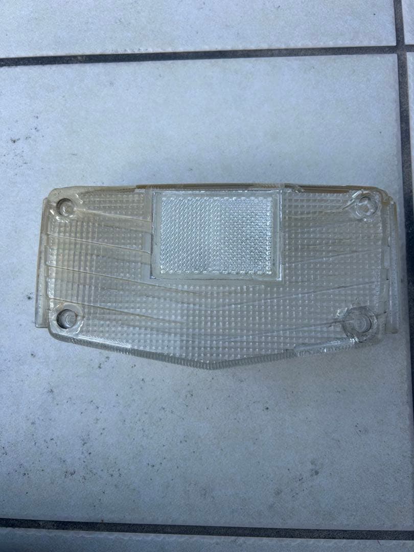 gsx400e ザリ クリアテール　レンズ　当時物