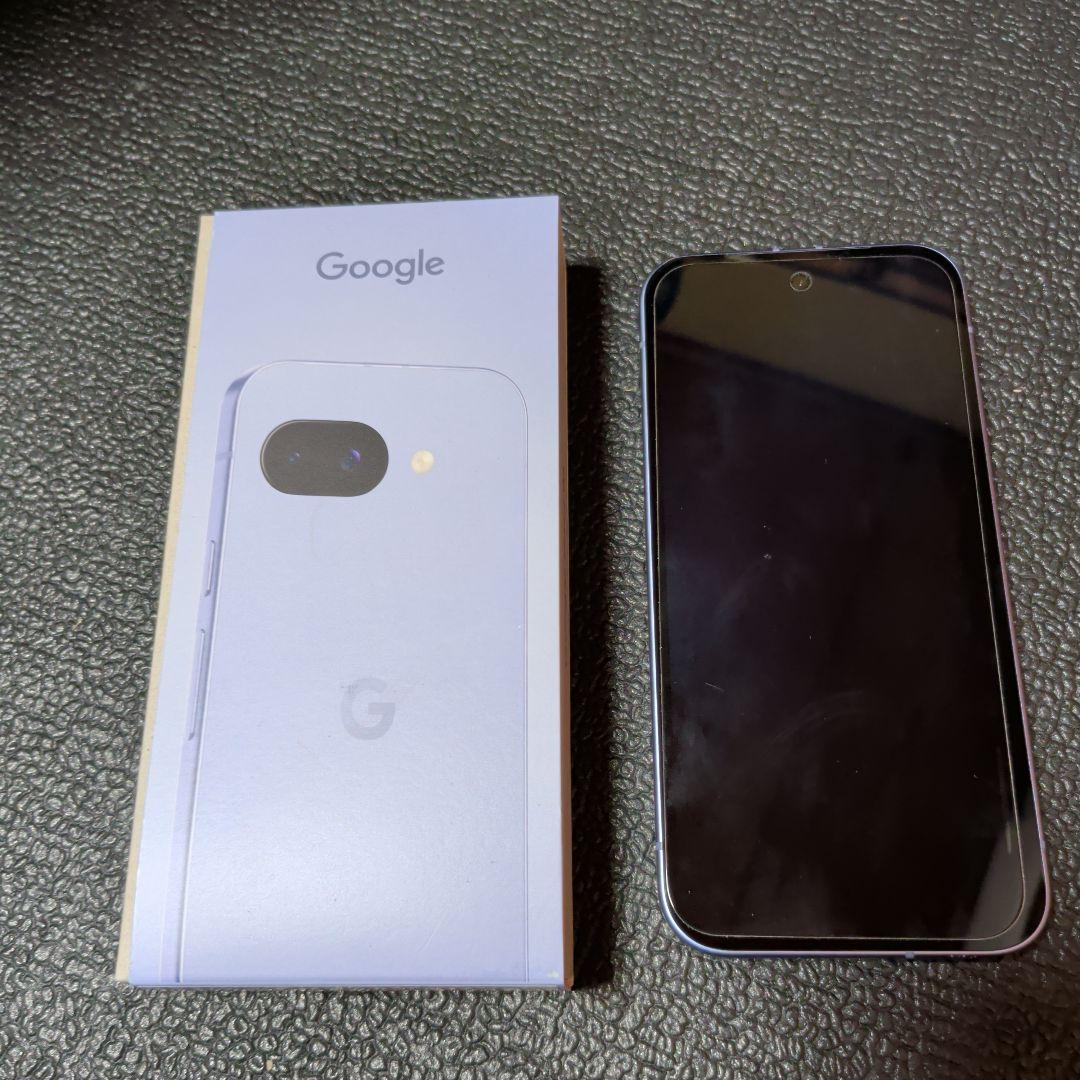 Google Pixel 9a 本体 箱、ケーブル付