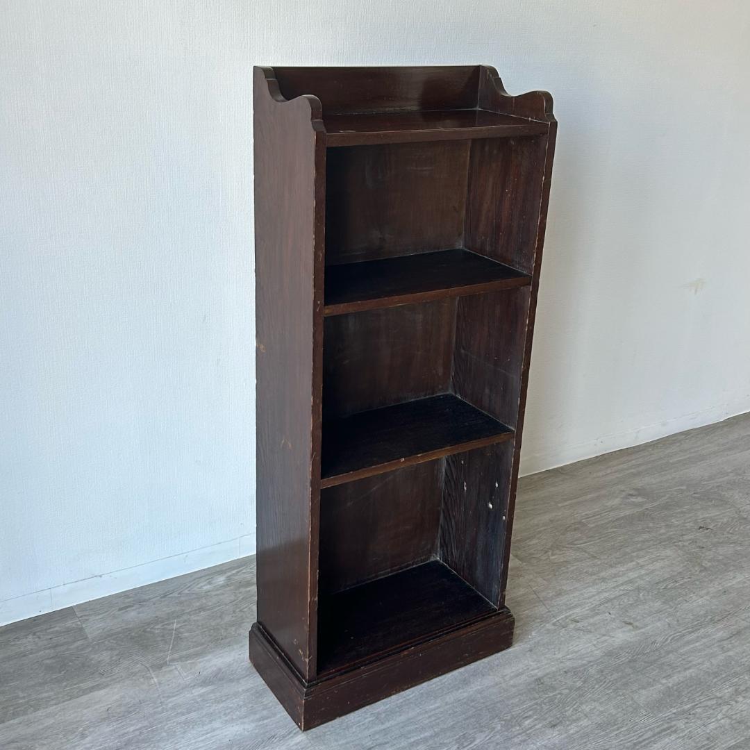 【最終値下げ】イギリス アンティーク家具 ブックケース 棚 店舗什器 229A