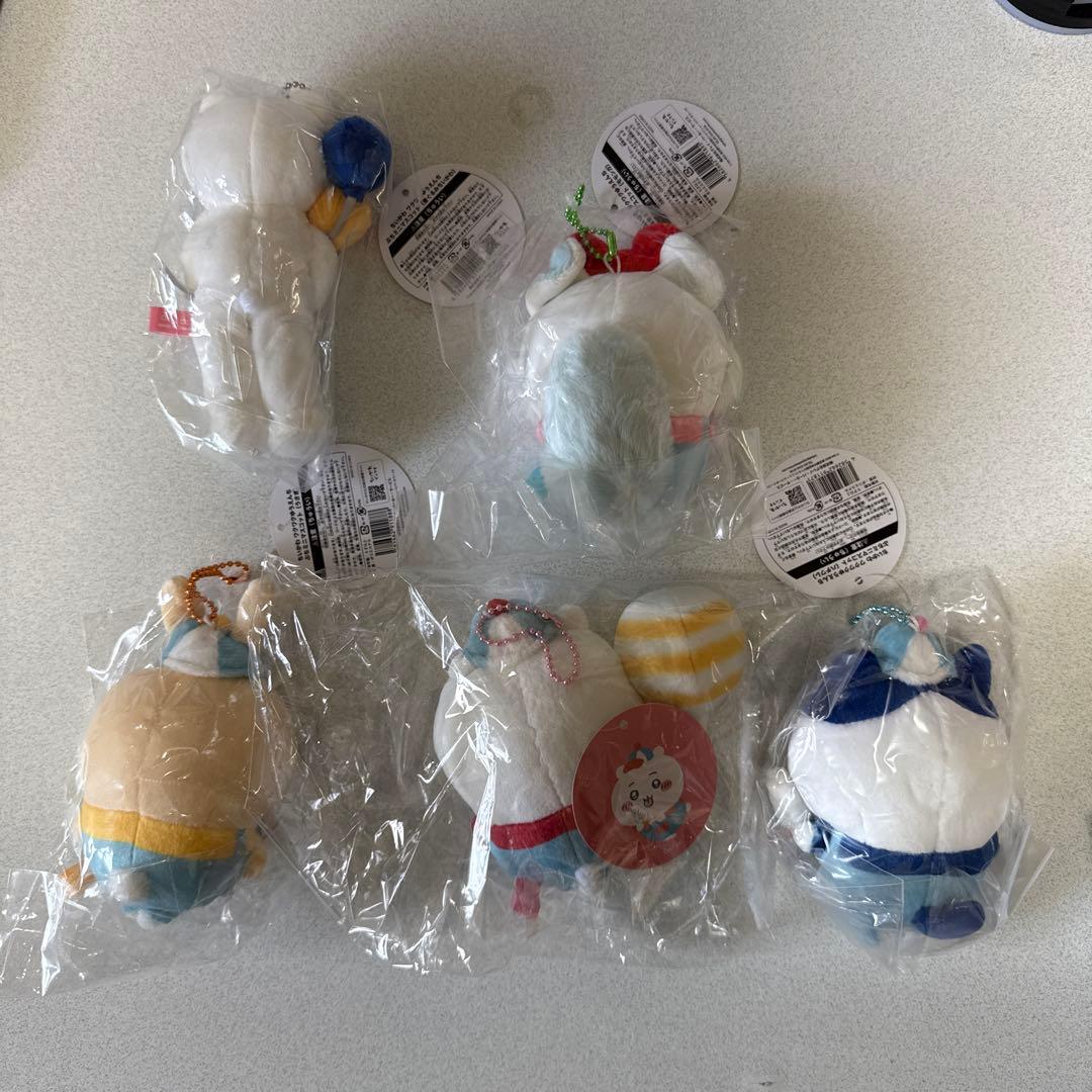 ちいかわ　ワクワクゆうえんち　ぷちミニマスコット　5種コンプ　未開封　タグ付