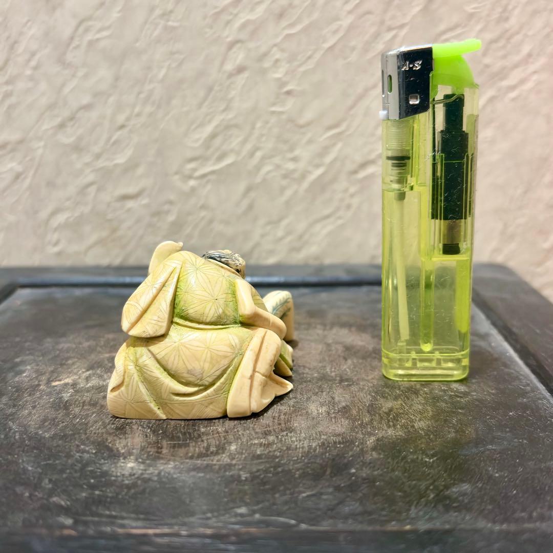 根付　春画　時代物　天然素材　アンティーク　骨董　古美術　レトロ　盆栽　真柏　松