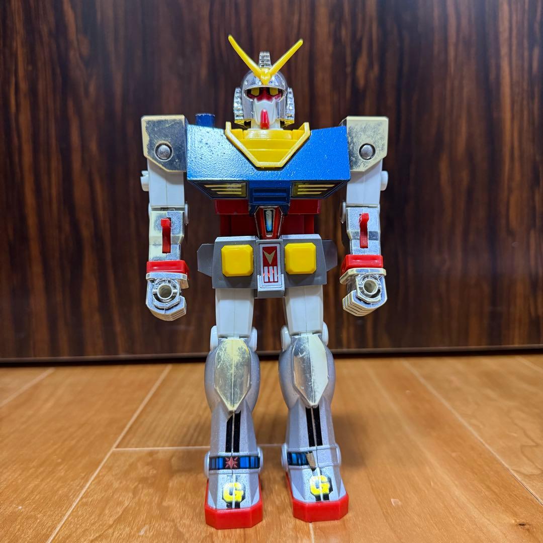 【当時物】クローバー 機動戦士ガンダム 合体セット ダイガスト製 欠品少