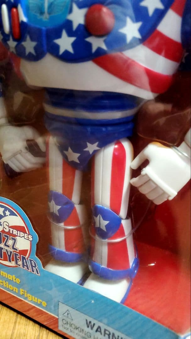 状態良 アメリカンフラッグ バズライトイヤー 星条旗 トイ・ストーリー