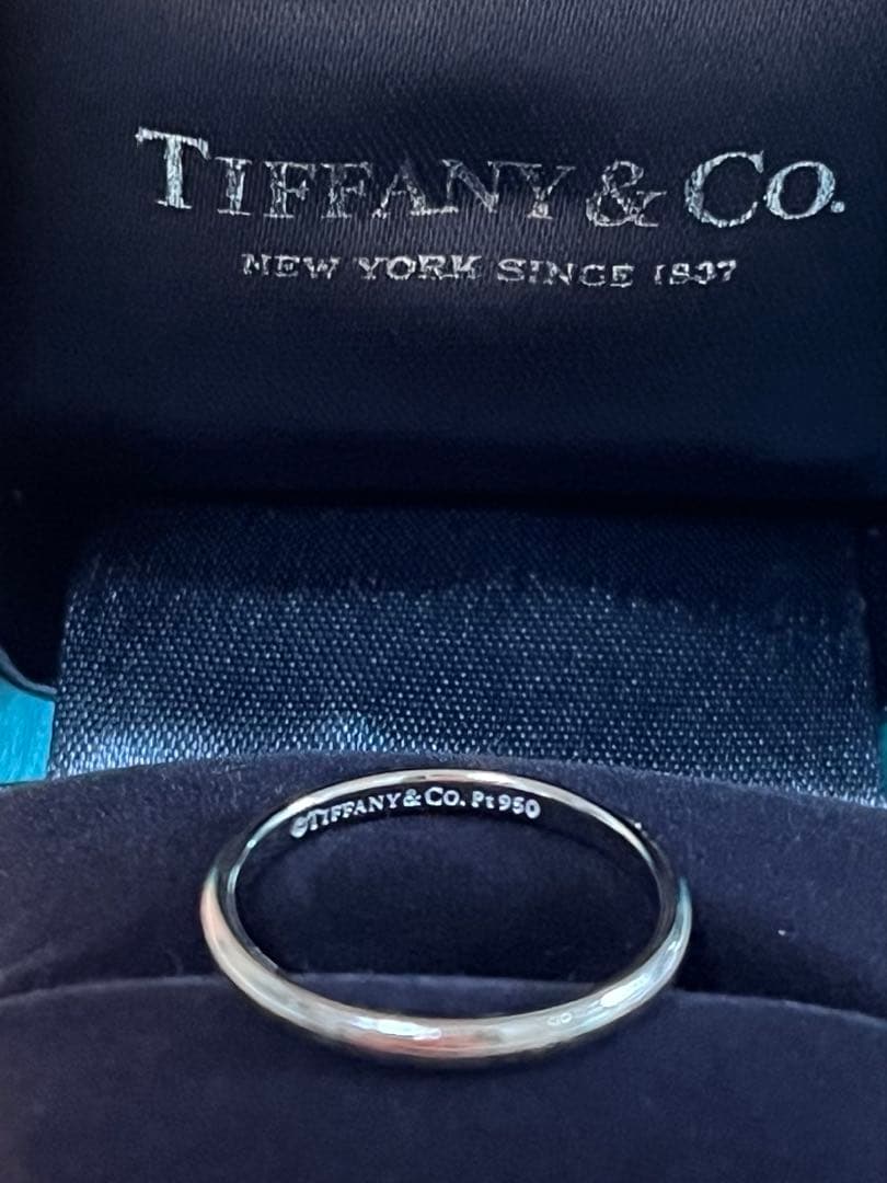 Tiffany & Co. シルバーリング 7号専用ケース付き