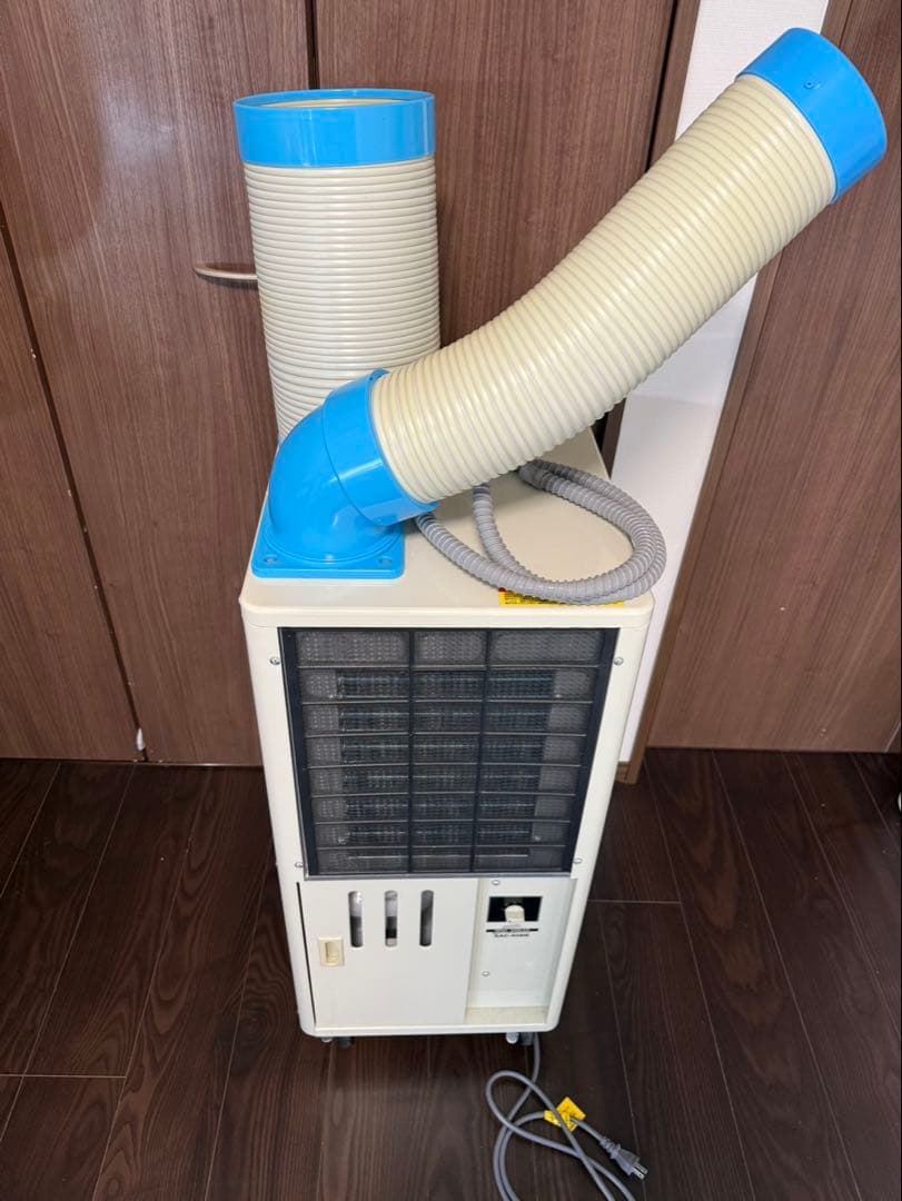 ナカトミ（NAKATOMI）排熱ダクト付スポットクーラー　　　SAC-408N