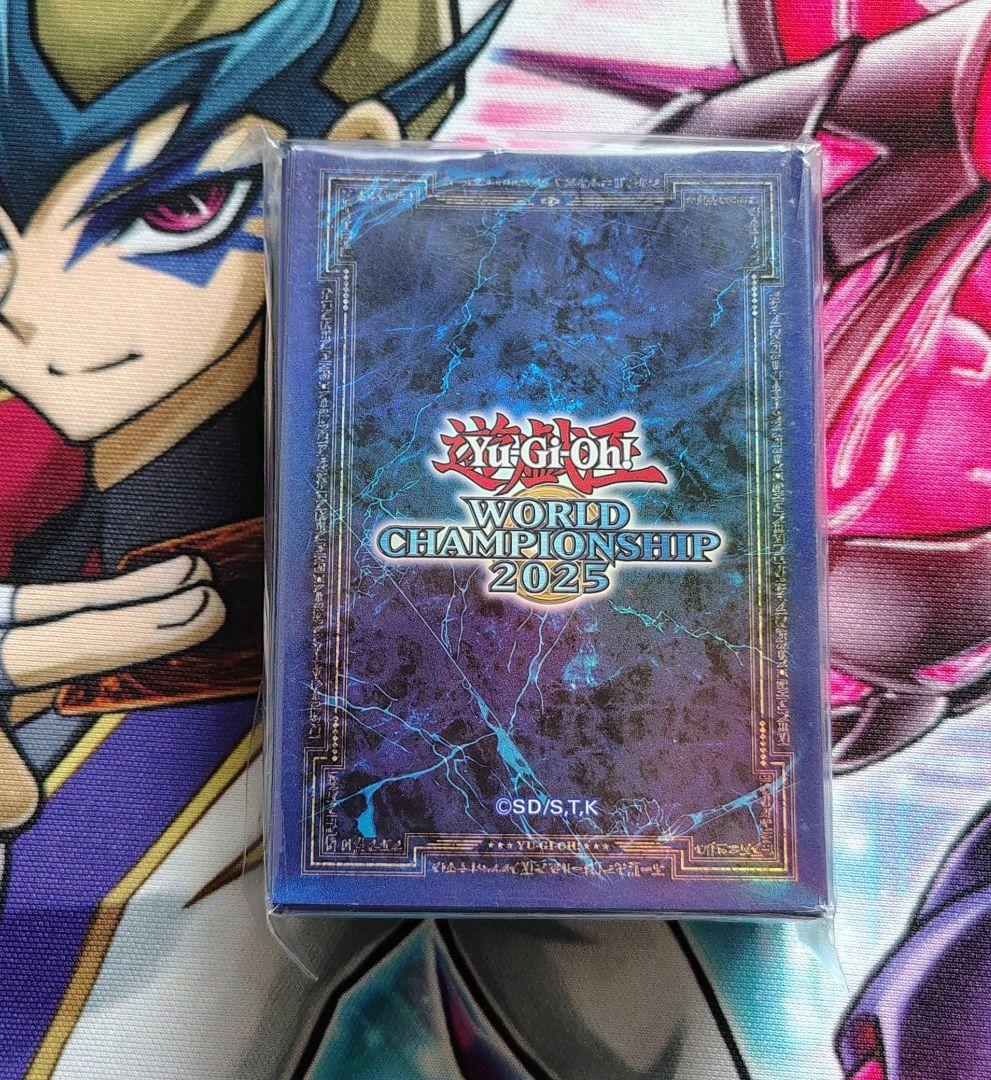 遊戯王 WCS 2025 スリーブ 青 100枚 未開封