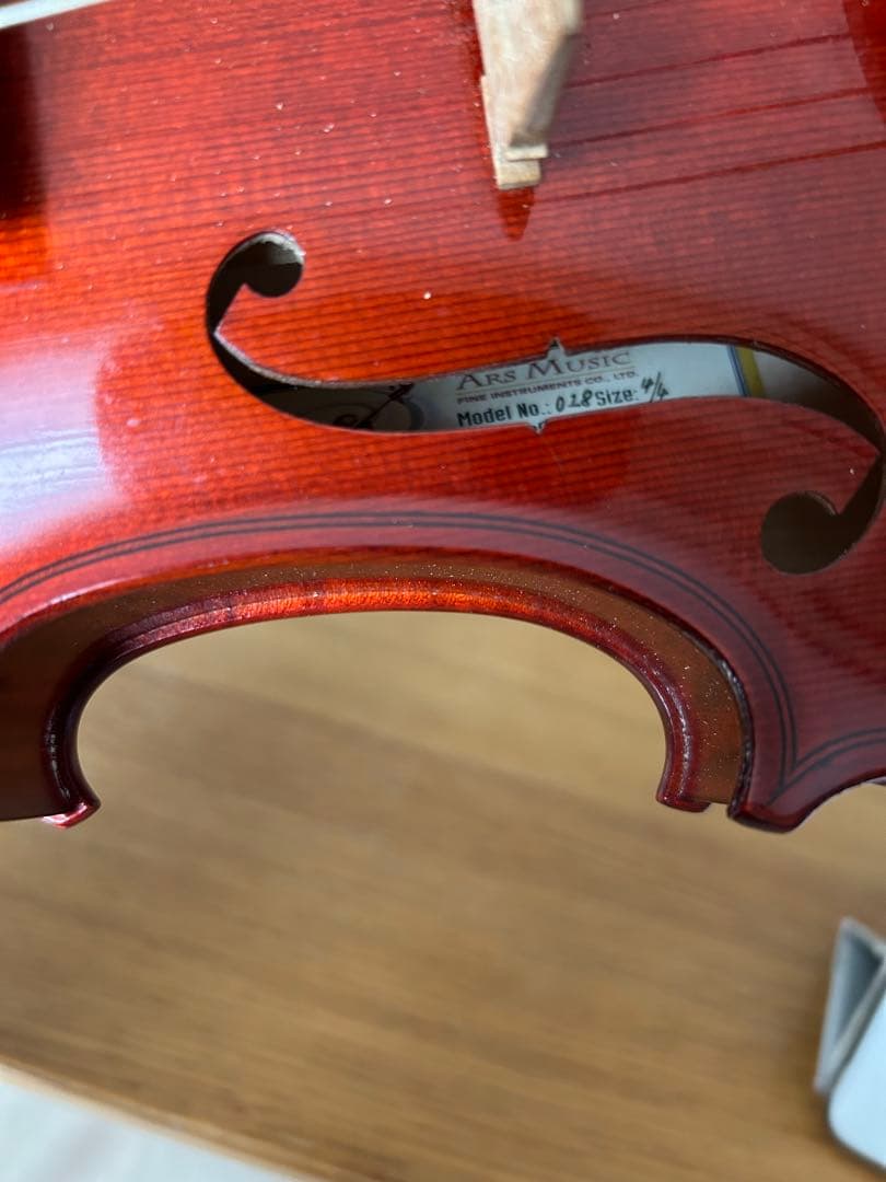 木製バイオリン ハードケース付き