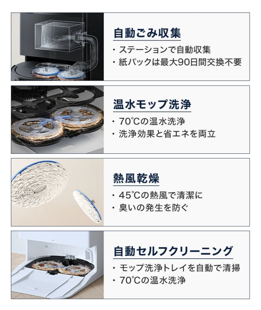 【新品未開封・即購入OK】ECOVACS DEEBOT T50 OMNI