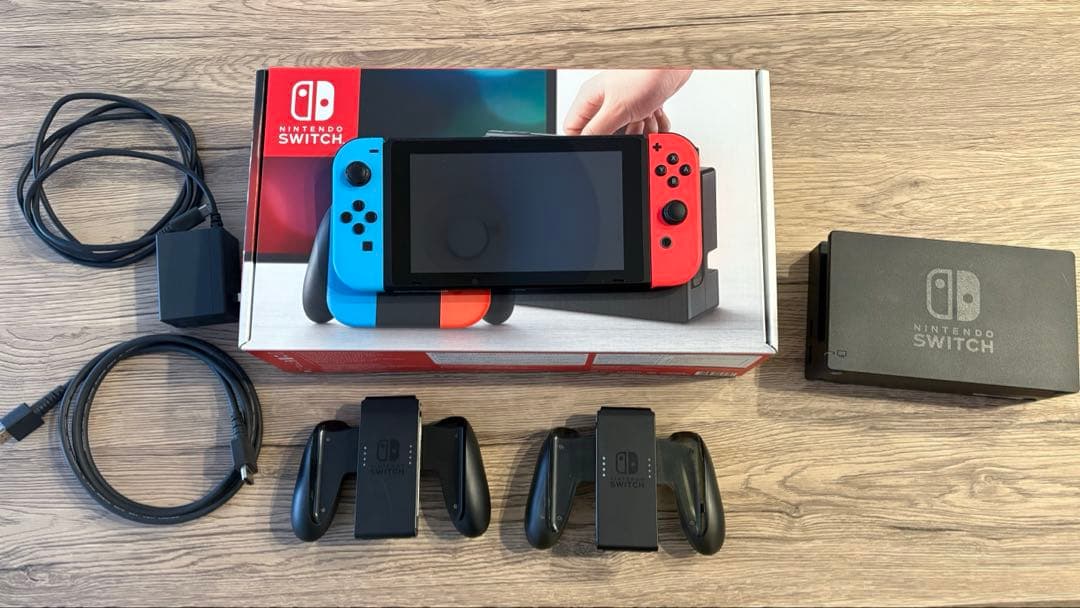【おまけ付き】Nintendo Switch ネオンブルー/レッド 本体