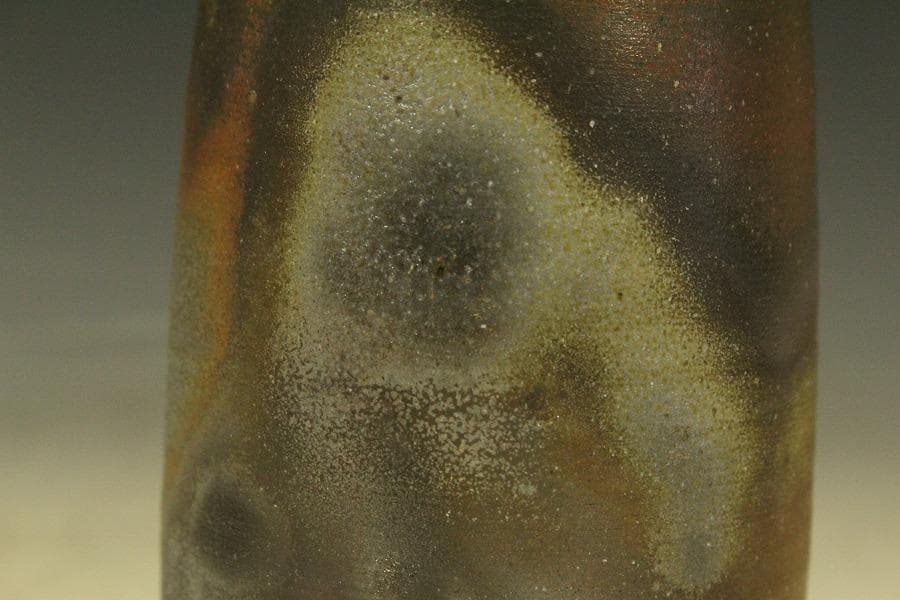 備前焼 花入 小西陶古 作 共箱 未使用(A235)