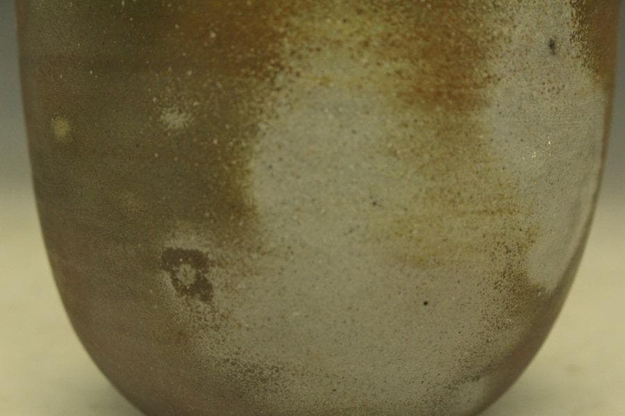 備前焼 花入 小西陶古 作 共箱 未使用(A235)