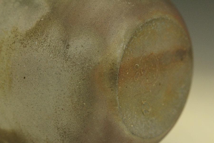 備前焼 花入 小西陶古 作 共箱 未使用(A235)