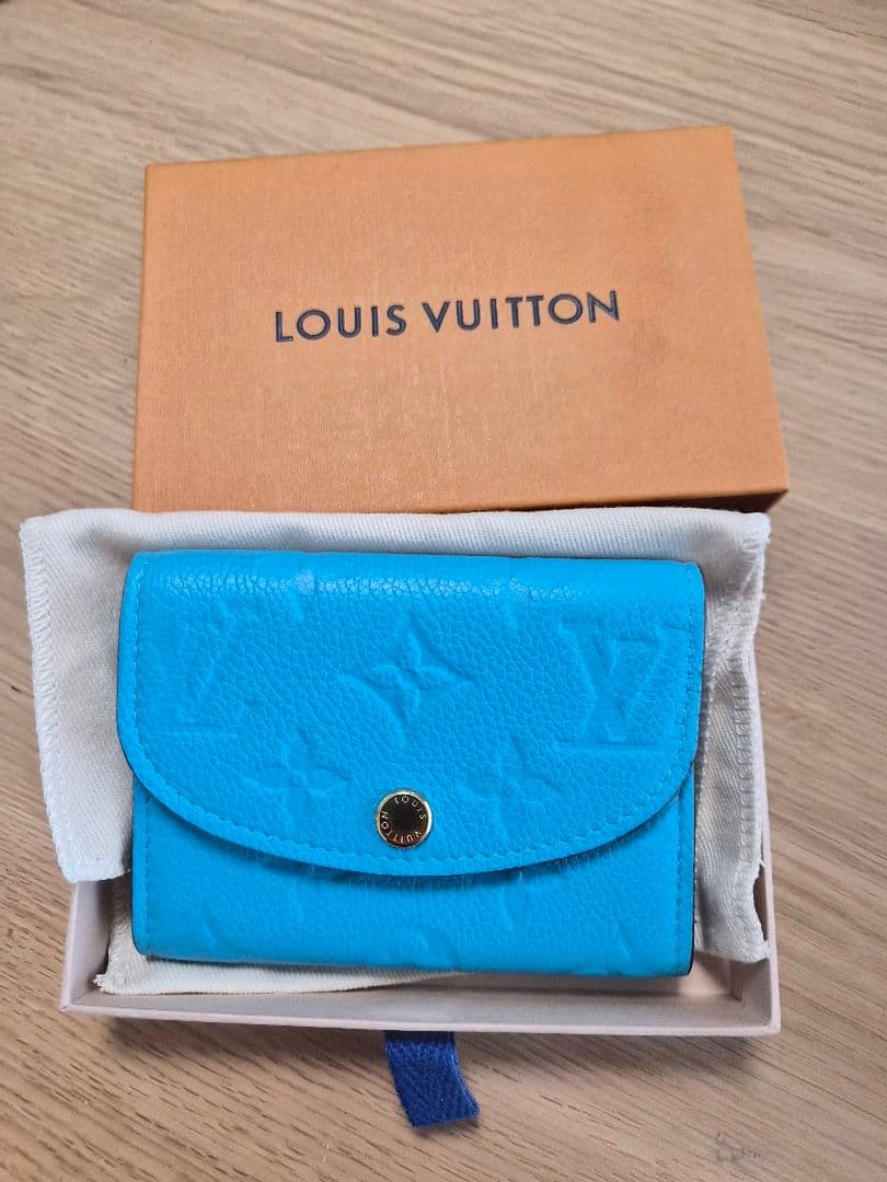 希少 ルイヴィトン ポルトモネロザリ 財布 正規品