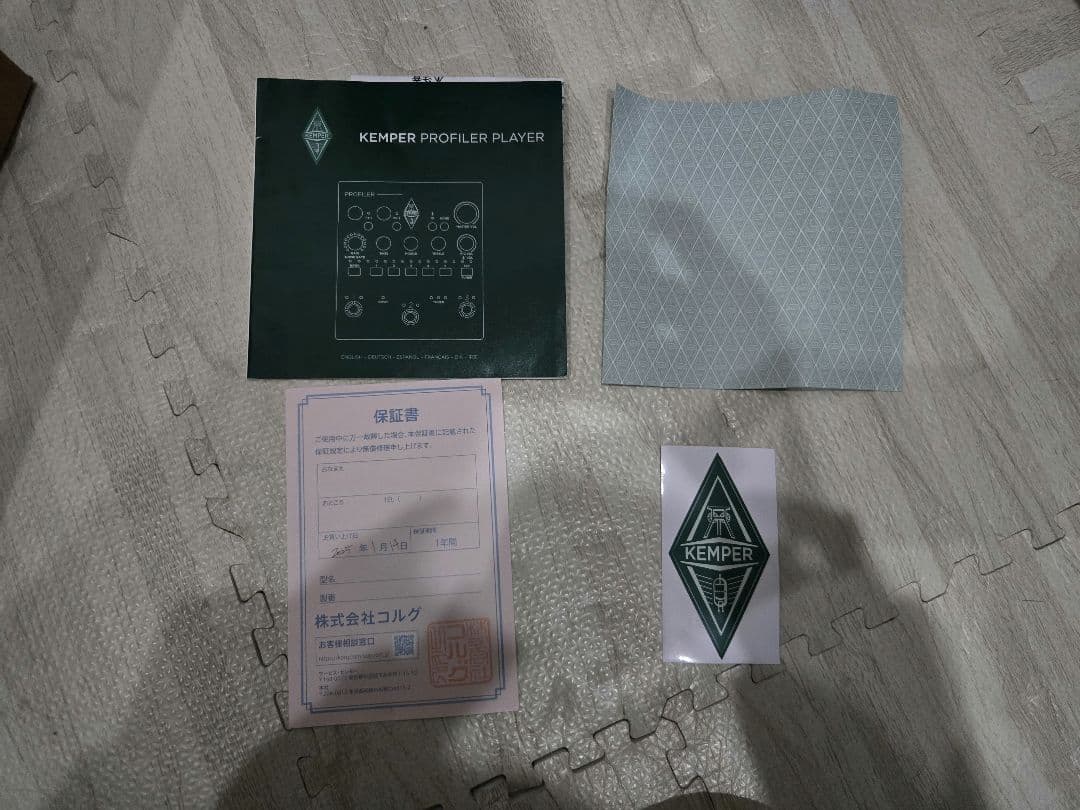 Kemper Profiler Player　ギターエフェクター
