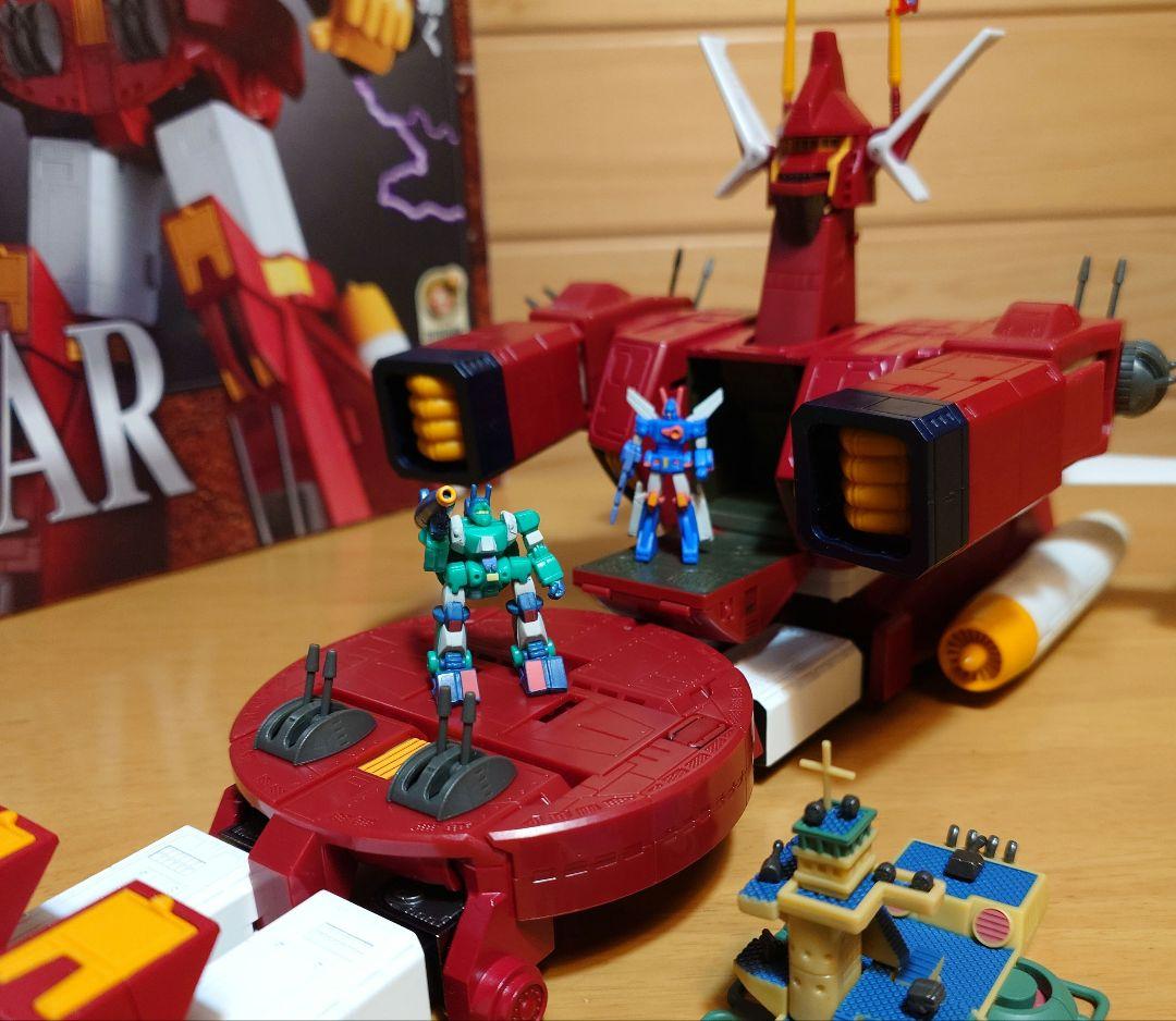 戦闘メカ ザブングル バンダイ超合金魂 GX-38 アイアンギアー 中古品